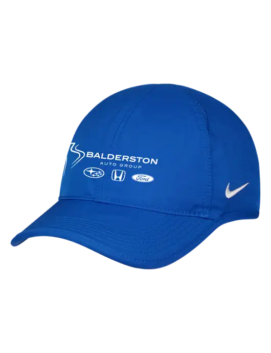 Nike Royal Featherlight Cap w/Balderston Auto Group Logo