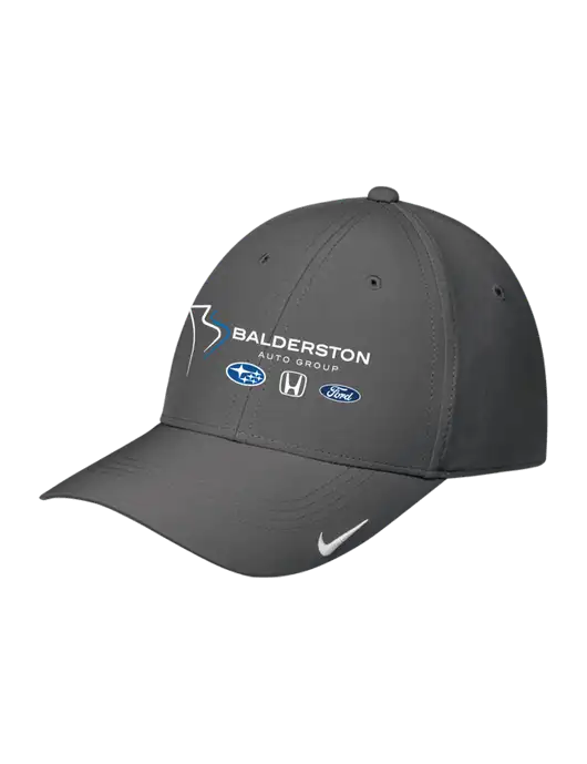Nike Dark Grey Dri-FIT Legacy Cap w/Balderston Auto Group Logo
