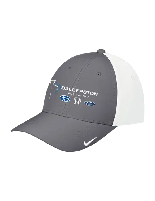 Nike Dark Grey/White Dri-FIT Legacy Cap w/Balderston Auto Group Logo