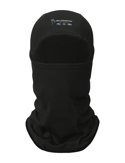 Black CornerStone Smooth Fleece Face Mask w/Balderston Auto Group Logo