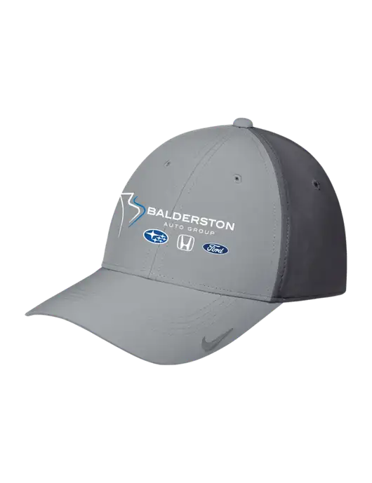 Nike Light Grey/Dark Grey Dri-FIT Legacy Cap w/Balderston Auto Group Logo