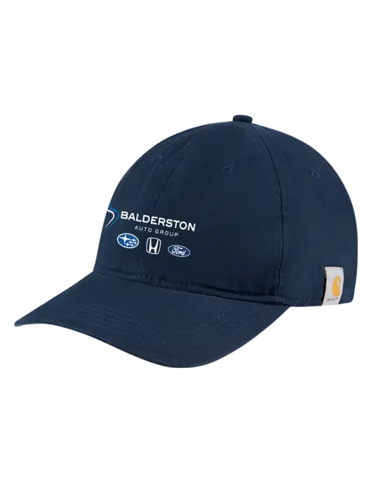 Carhartt Navy Cotton Canvas Cap w/Balderston Auto Group Logo