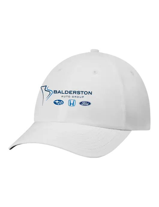 Richardson Relaxed Performance Lite White Cap w/Balderston Auto Group Logo