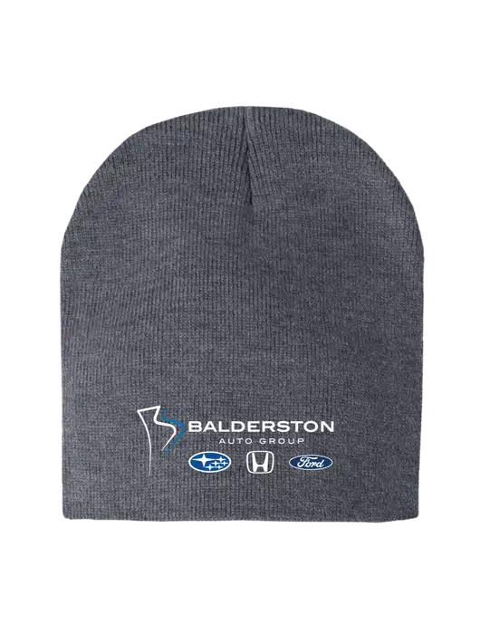 Dark Grey Heather Element Knit Beanie w/Balderston Auto Group Logo