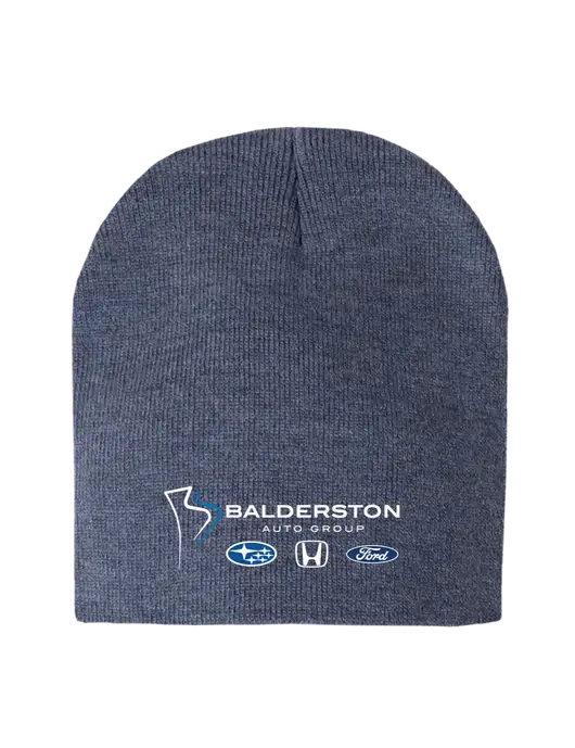 Navy Heather Element Knit Beanie w/Balderston Auto Group Logo