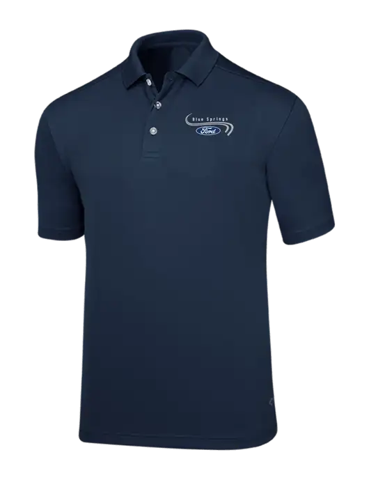 Callaway Core Navy Performance Polo w/Blue Springs Ford Logo