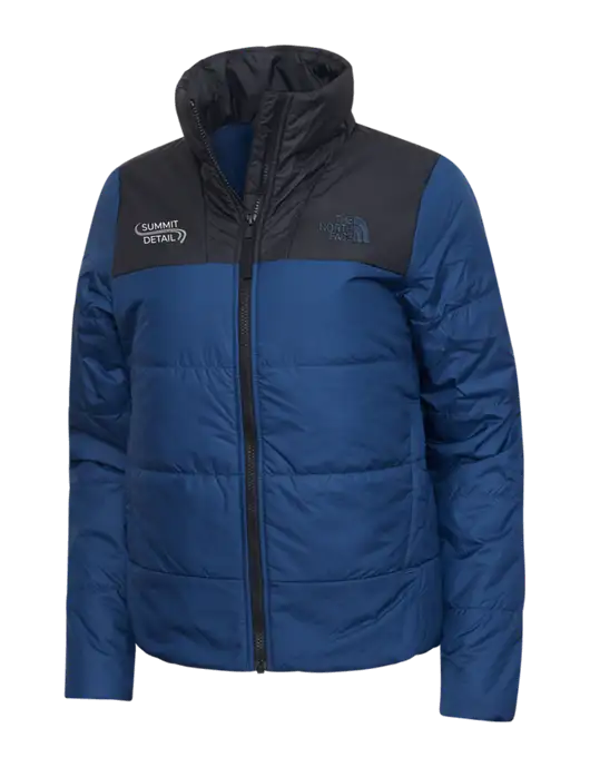 North Face Womens Navy Everyday Insulated Jacket w/Summit Detail Logo