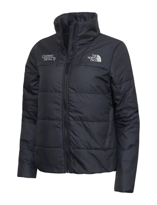 North Face Womens Black Everyday Insulated Jacket w/Summit Detail Logo