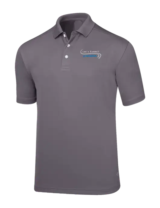 Callaway Core Medium Grey Performance Polo w/Lee's Summit Honda Logo