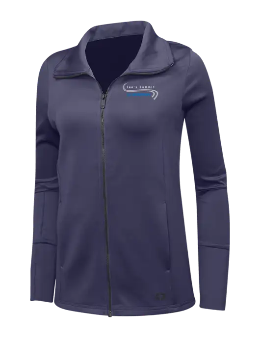 OGIO Navy Womens Endurance Modern Performance Full-Zip w/Lee's Summit Honda Logo