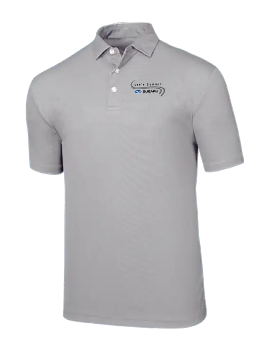 Callaway Birdseye Light Grey Polo w/Lee's Summit Subaru Logo