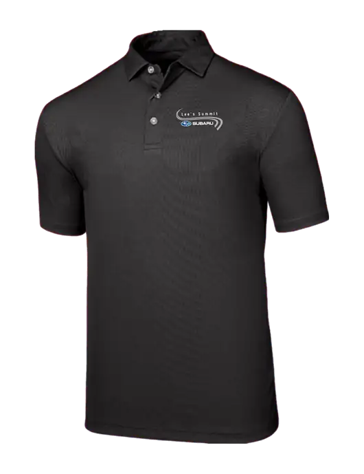 Callaway Birdseye Black Polo w/Lee's Summit Subaru Logo