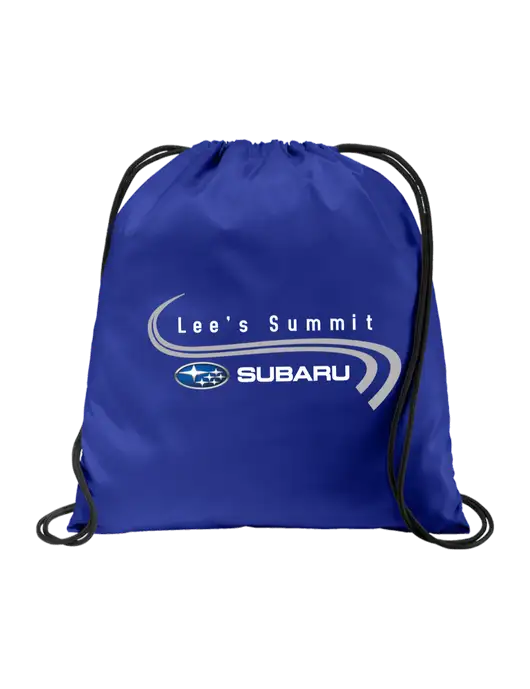 Drawstring  Royal Cinch Pack w/Lee's Summit Subaru Logo