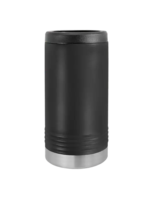 Polar Camel Powder Coated Black Vacuum Insulated Slim Beverage Holder w/Lee's Summit Subaru Logo