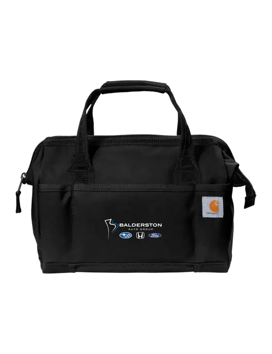 Carhartt Foundry Series 14” Black Tool Bag w/Balderston Auto Group Logo