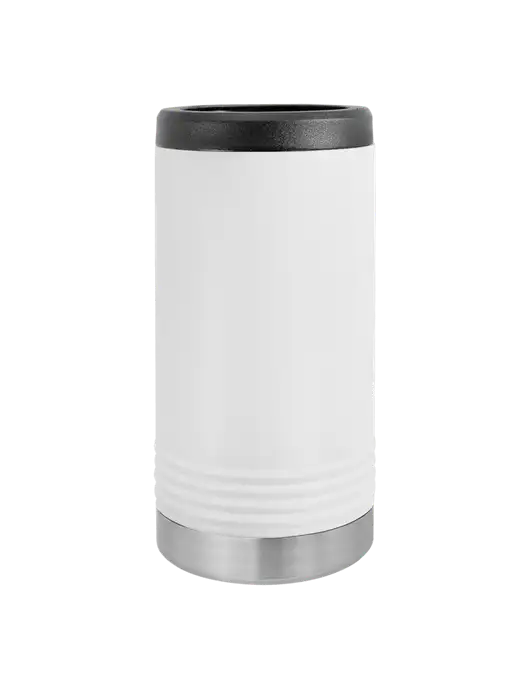 Polar Camel Powder Coated White Vacuum Insulated Slim Beverage Holder w/Lee's Summit Subaru Logo